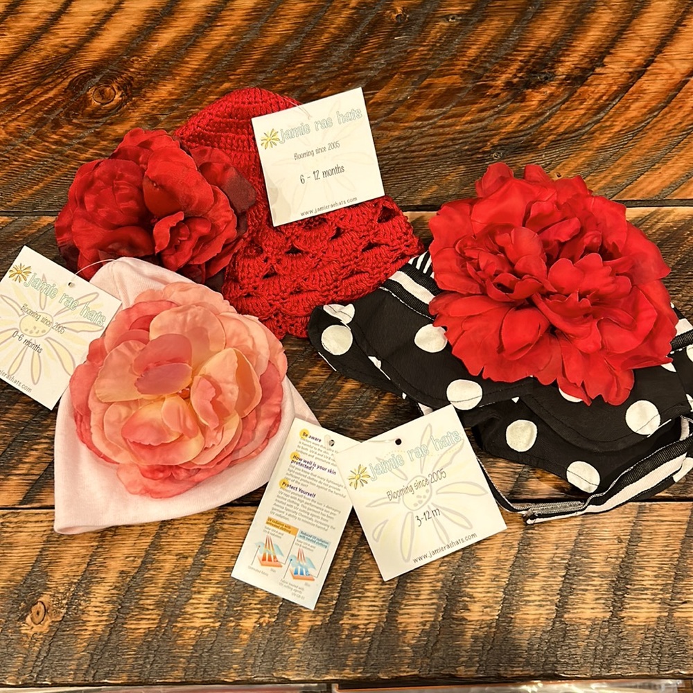 NWT Jamie Rae hats (sizes on tags)